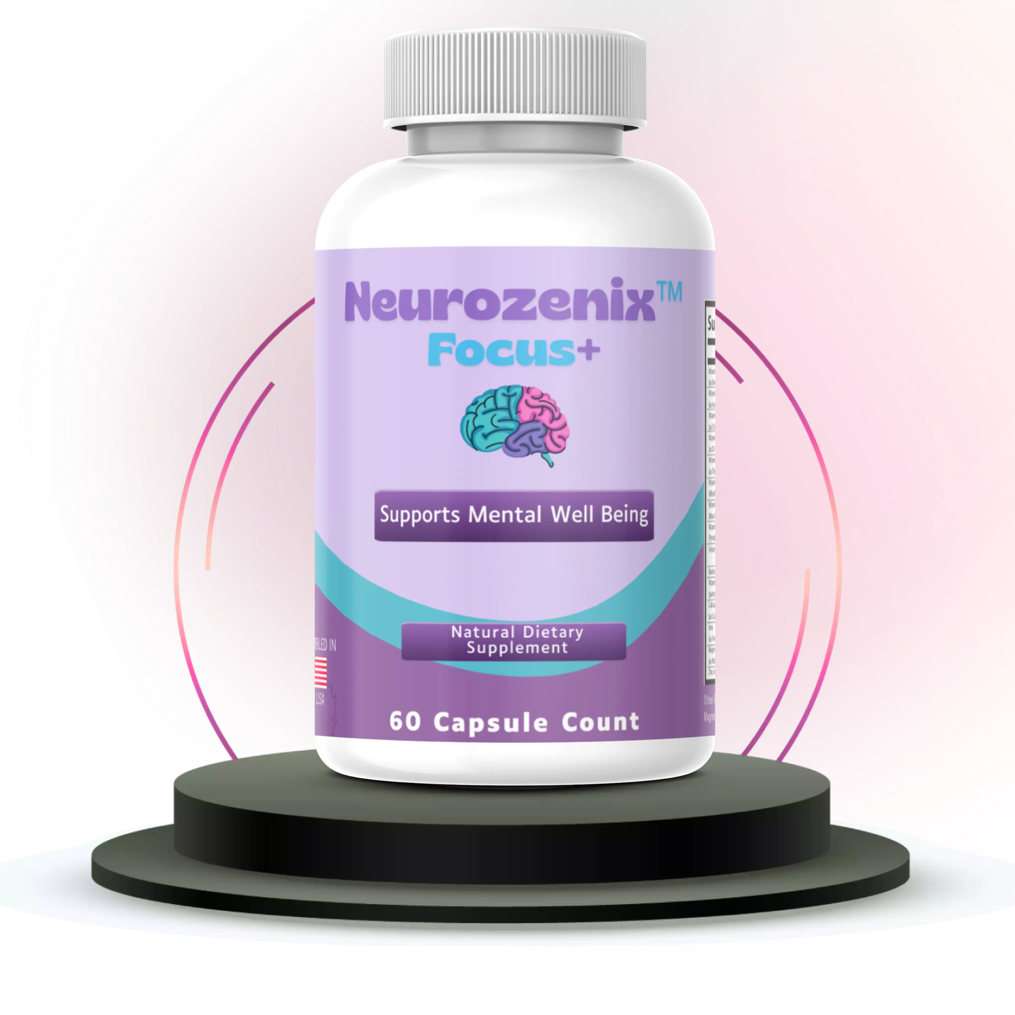 Neurozenix Focus+ brain support supplement